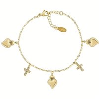 Armband Amen Dame Acciaio donna in Stahl Zircone ACBR818392G